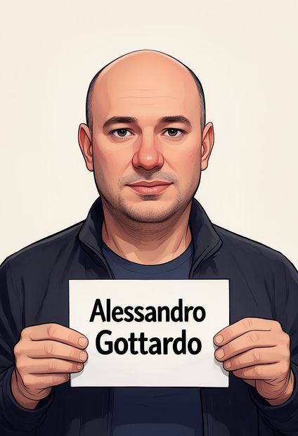 Reference look for Alessandro Gottardo